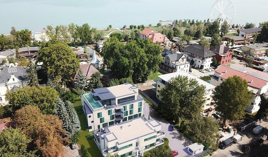 Villa Bauhaus Wellness Apart-Hotel Siófok Exteriér fotografie